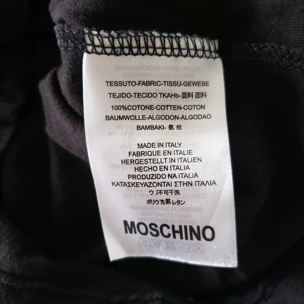 Moschino kid tee swim logo